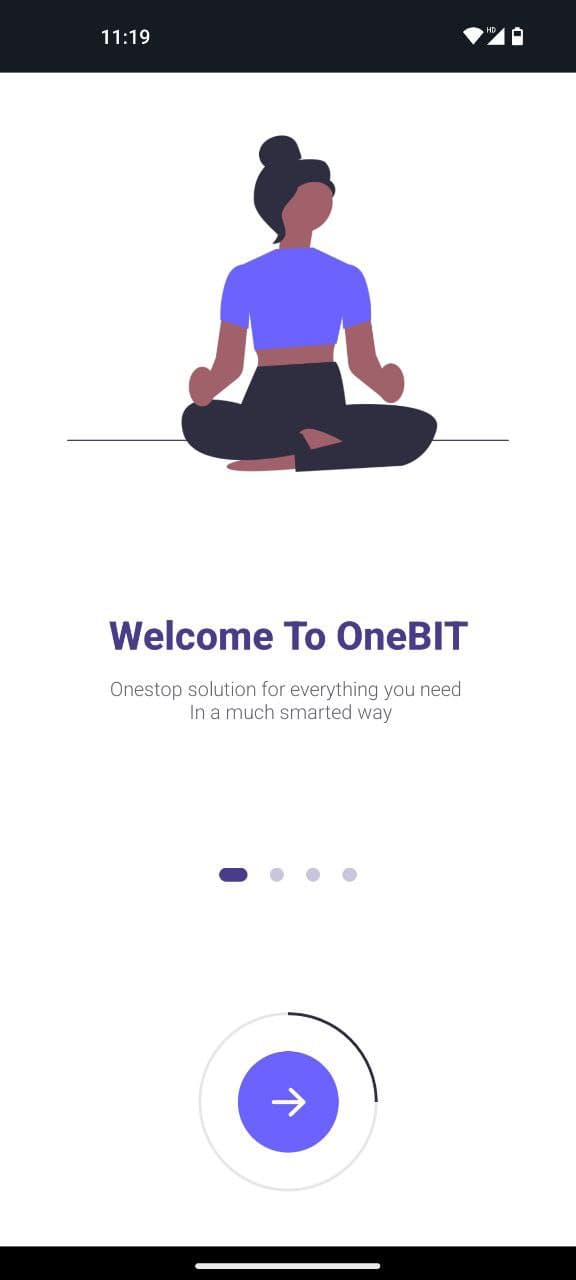 OneBIT App Interface 1